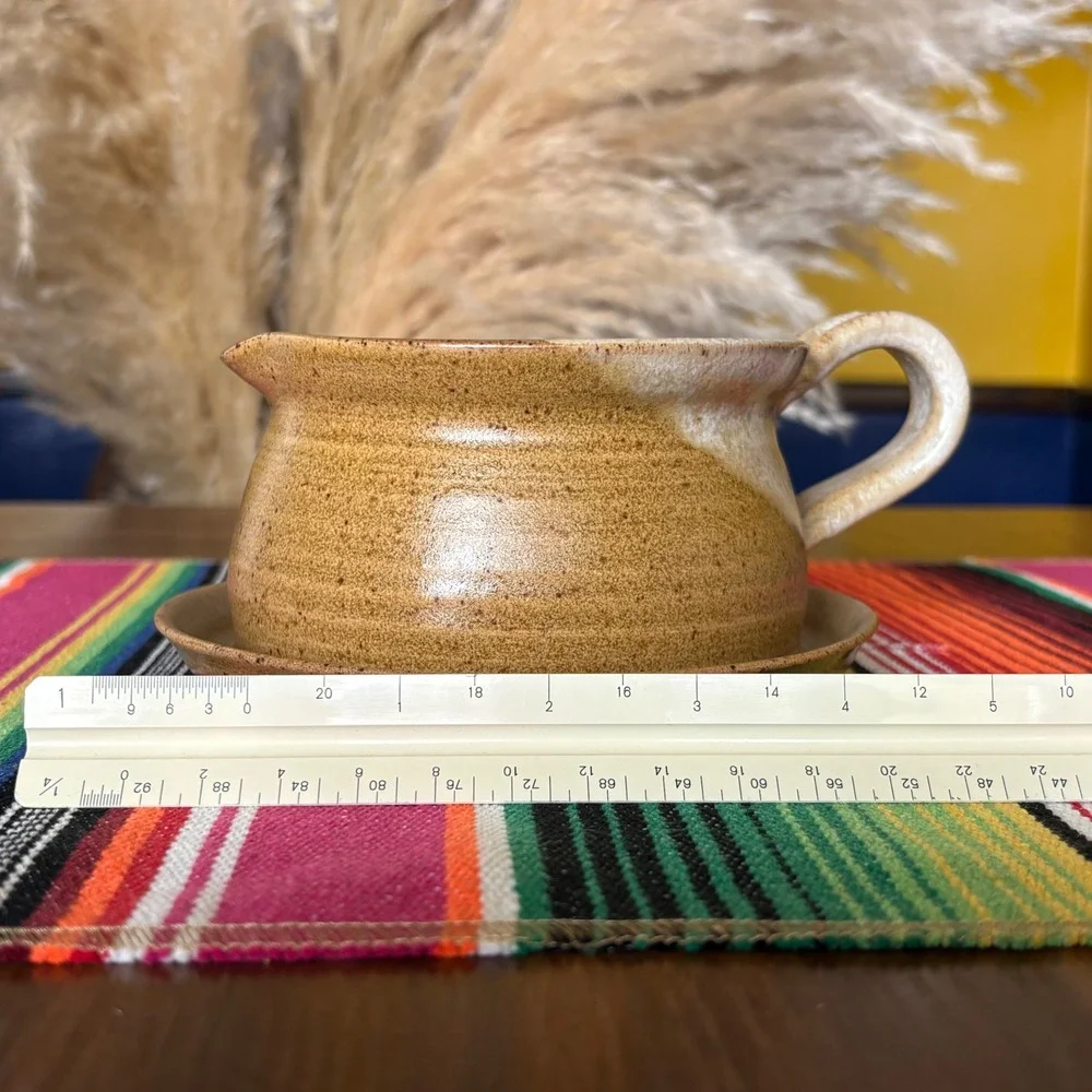 UNIQUE FIND! Handmade Stoneware Batter Bowl | Vintage Ceramic Mixing Bowl